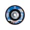 Pferd 4-1/2" x 5/8-11 Thd. POLIFAN Flap Disc - Z SG POWER STEELOX, Zirconia, 60 Grit, Conical 62323 - alternate 2